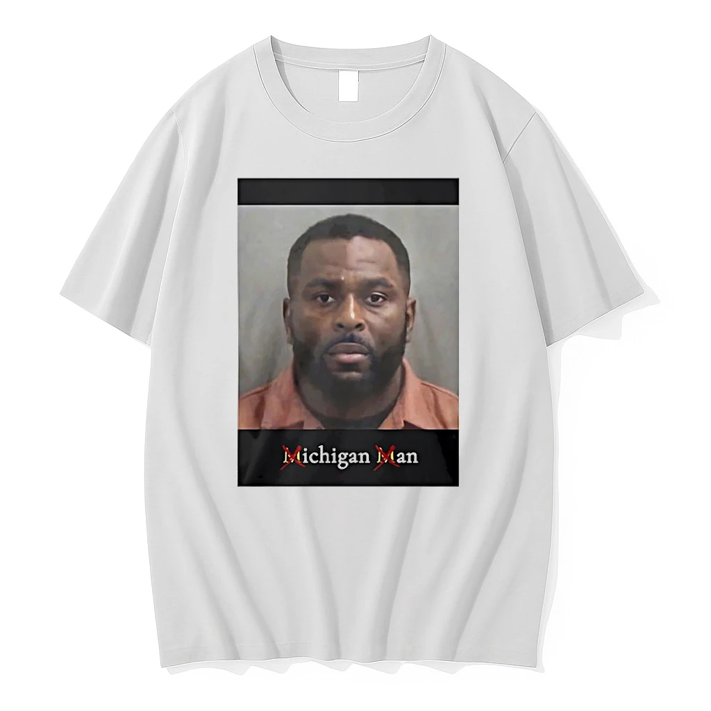 Sherrone Moore Mugshot Meme Michigan Man Shirts