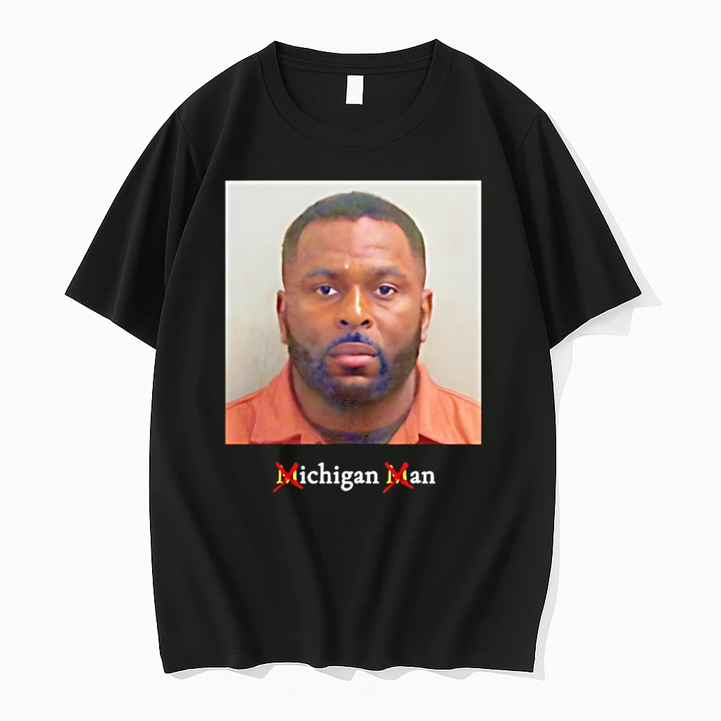 Sherrone Moore Mugshot Michigan Man Shirts