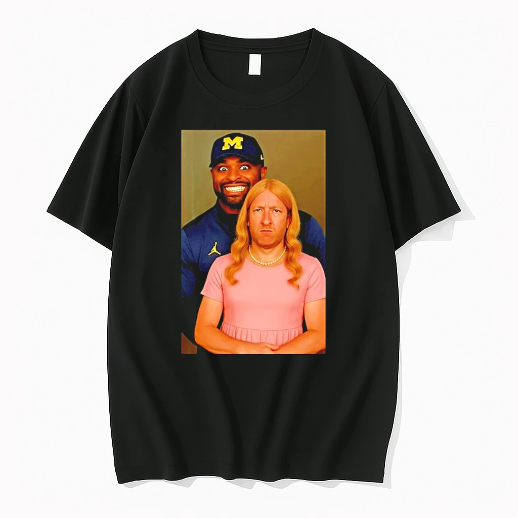 Sherrone Moore And His Assistant During Happier Times Shirts