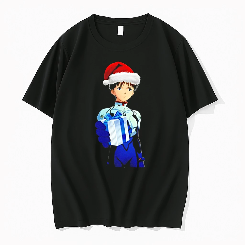 Shinji Ikari Santa Christmas Gift Shirts