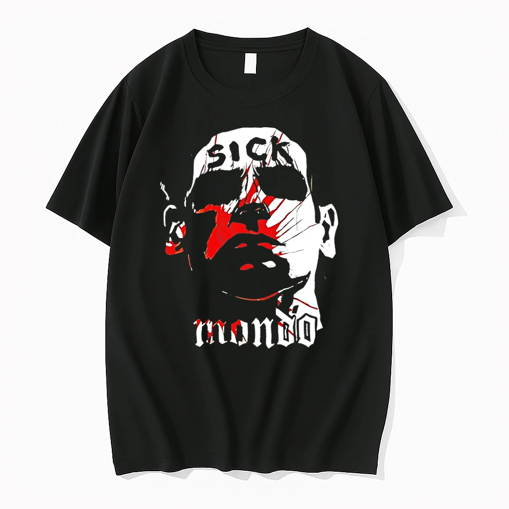 Sick Mondo Horror Face Graphic Shirts