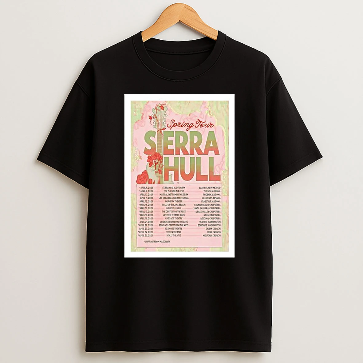 Sierra Hull Tour Spring 2026 Shirts