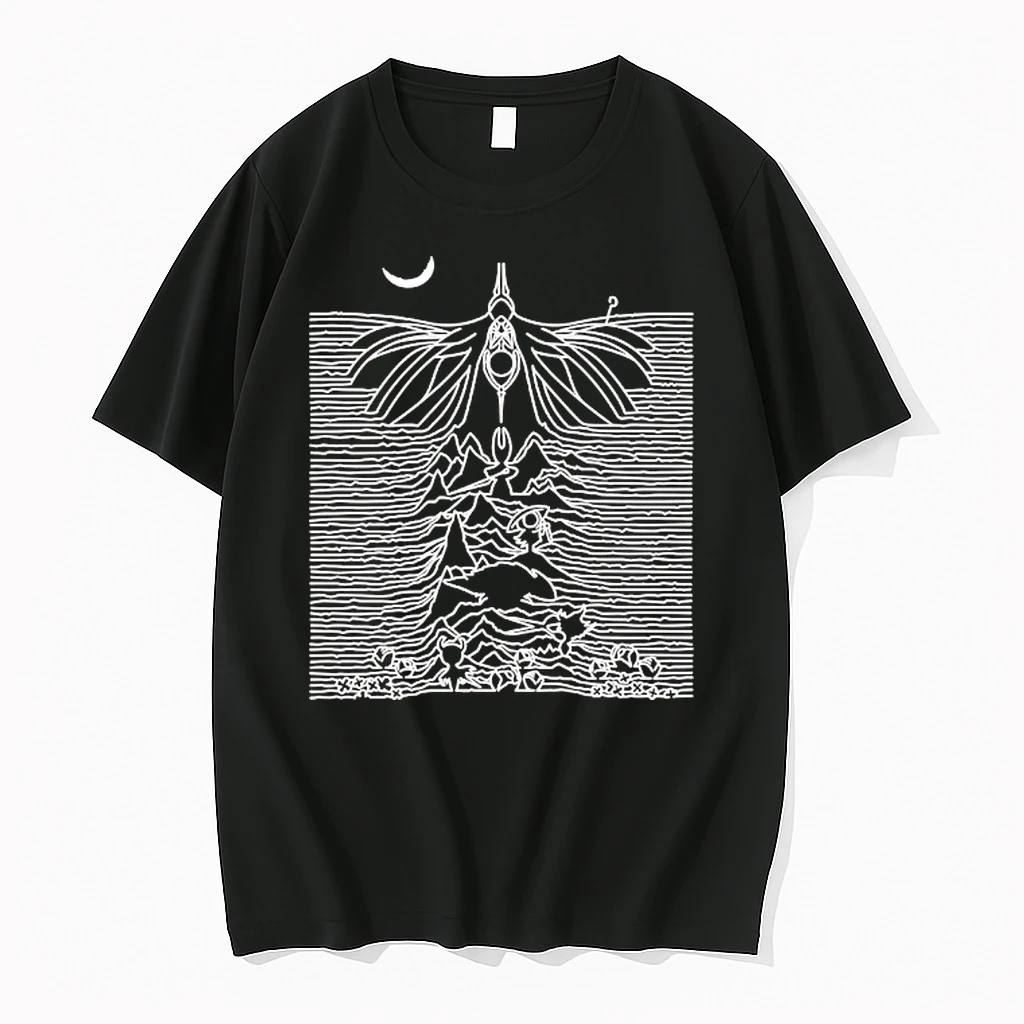 Silk Division Hollow Knight Silksong And Joy Divisions Unknown Pleasures Shirts