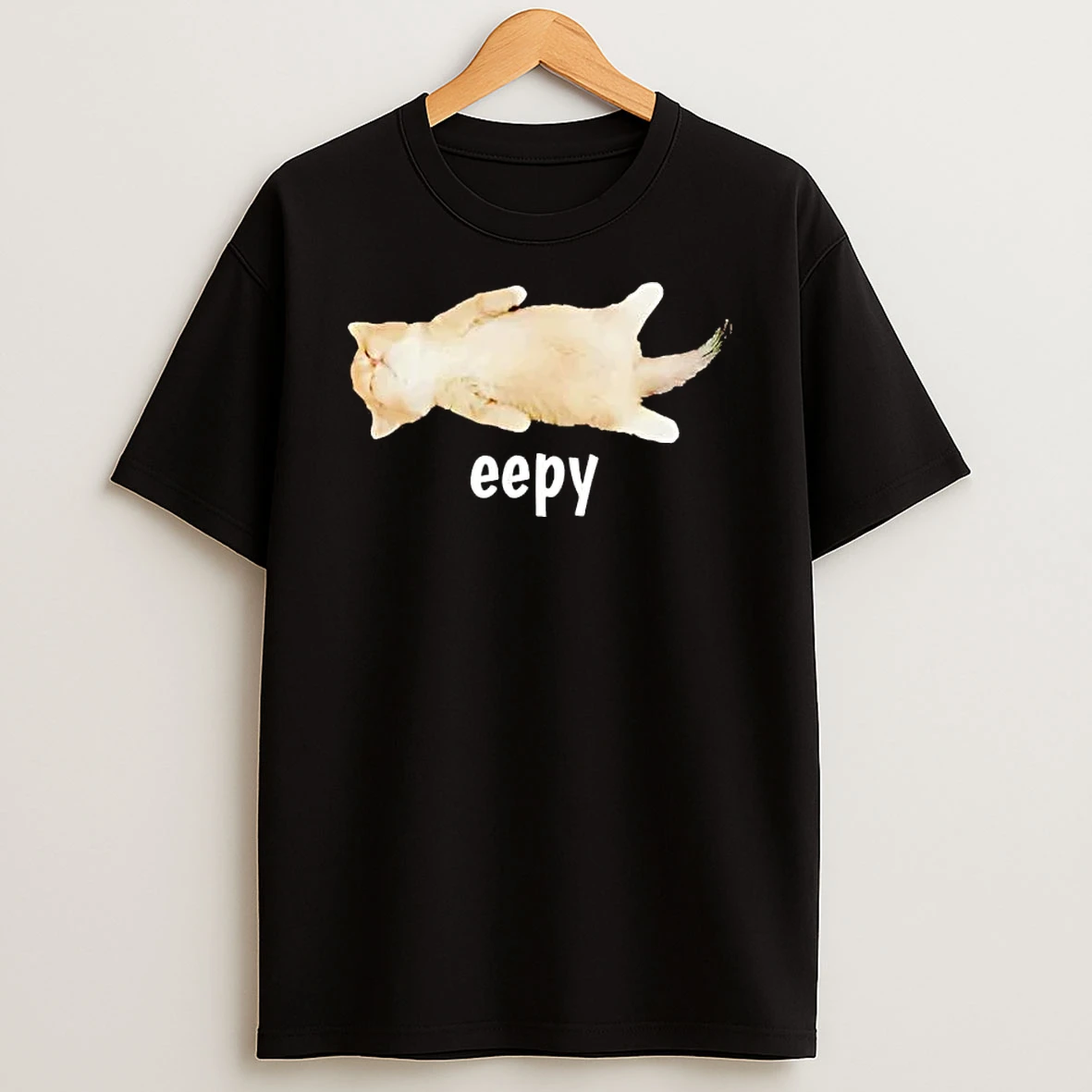 Silly Sleepy Cat Eepy Unhinged Sarcastic Humor Shirts