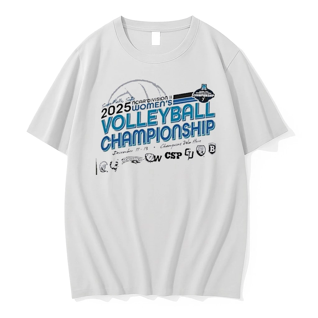 Sioux Falls Sd 2025 Ncaa Dii Womens Volleyball Championship Shirts