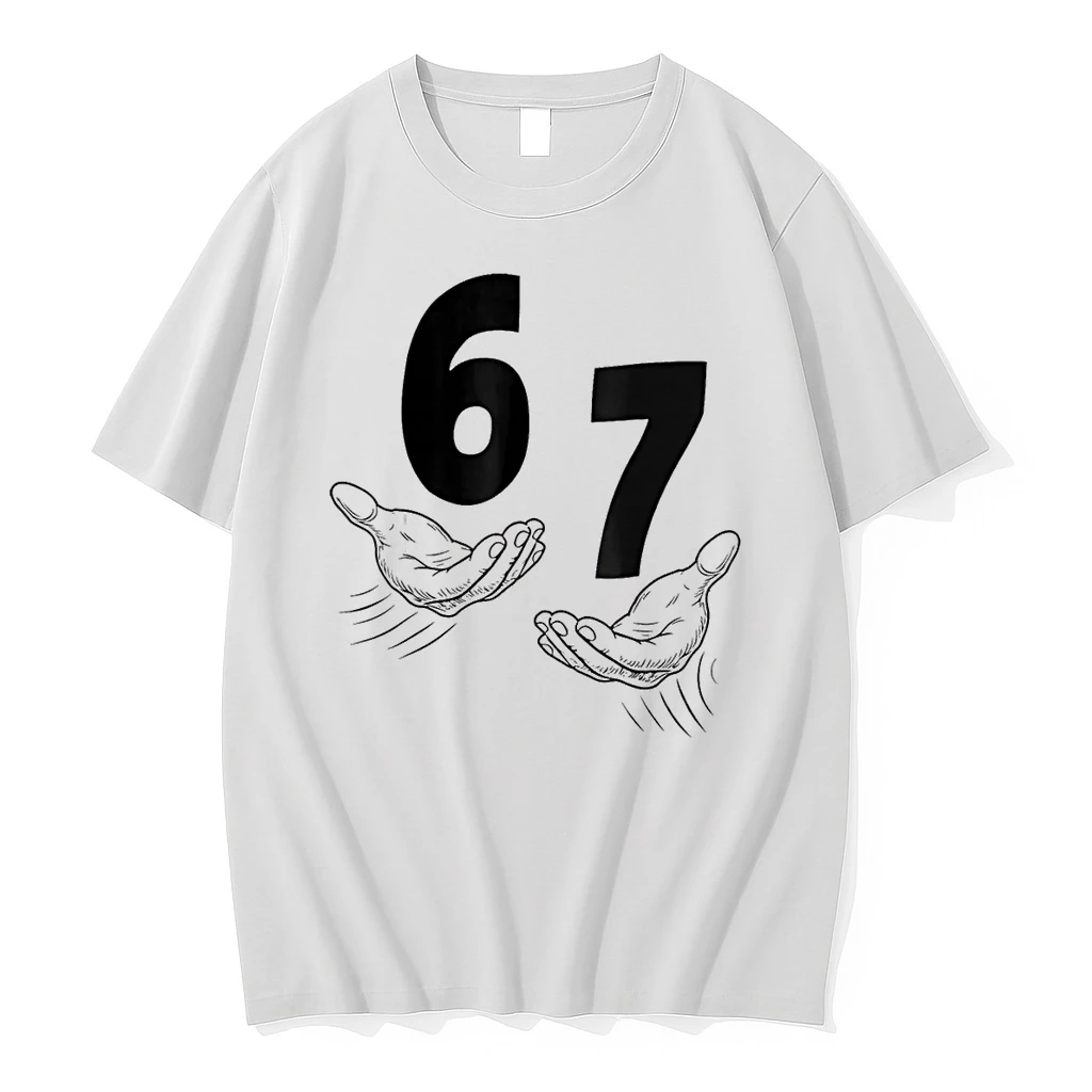 Six Seven 67 Hands 6 7 Kids 67 Teen Boys 6 7 Meme Shirts