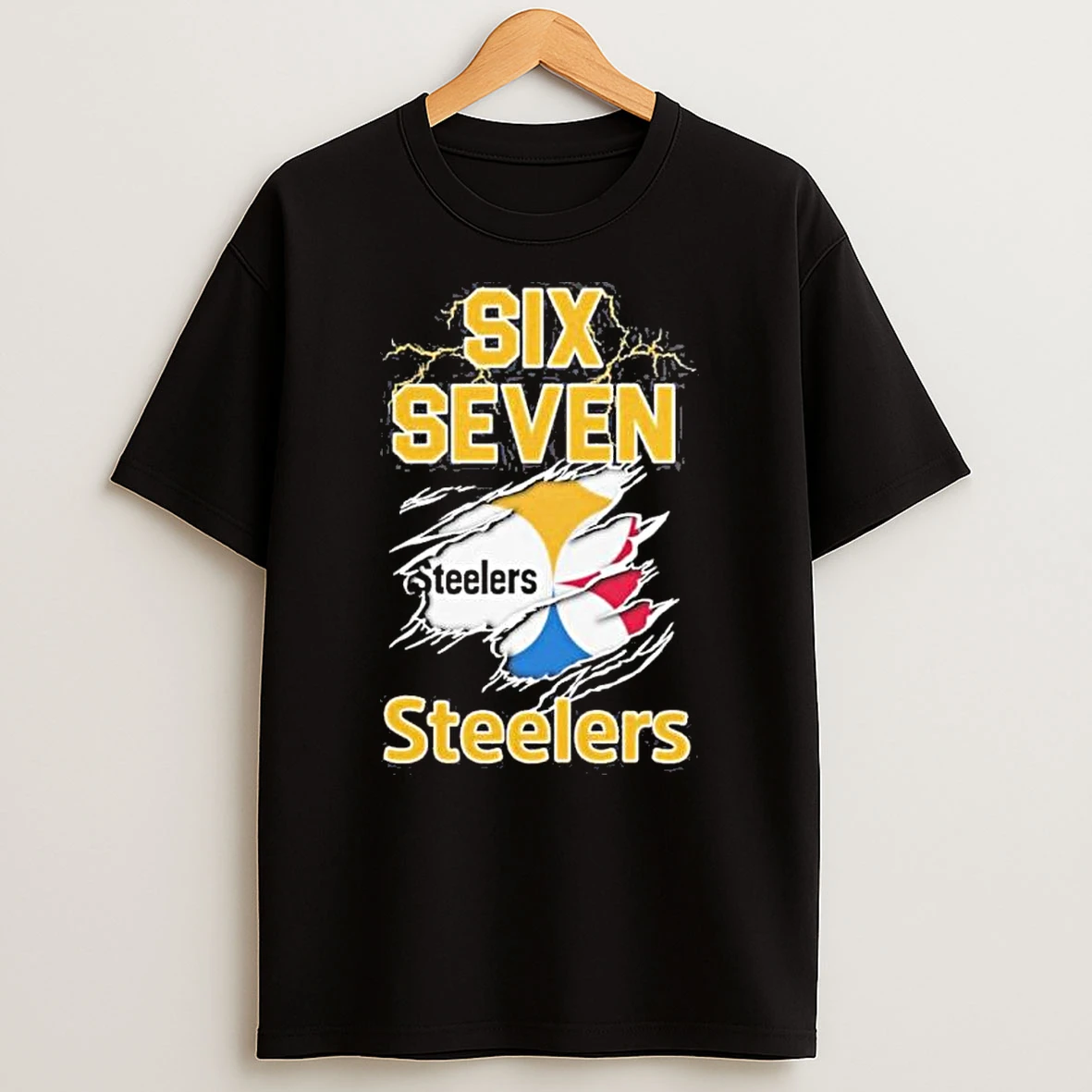Six Seven Pittsburgh Steelers Shirts