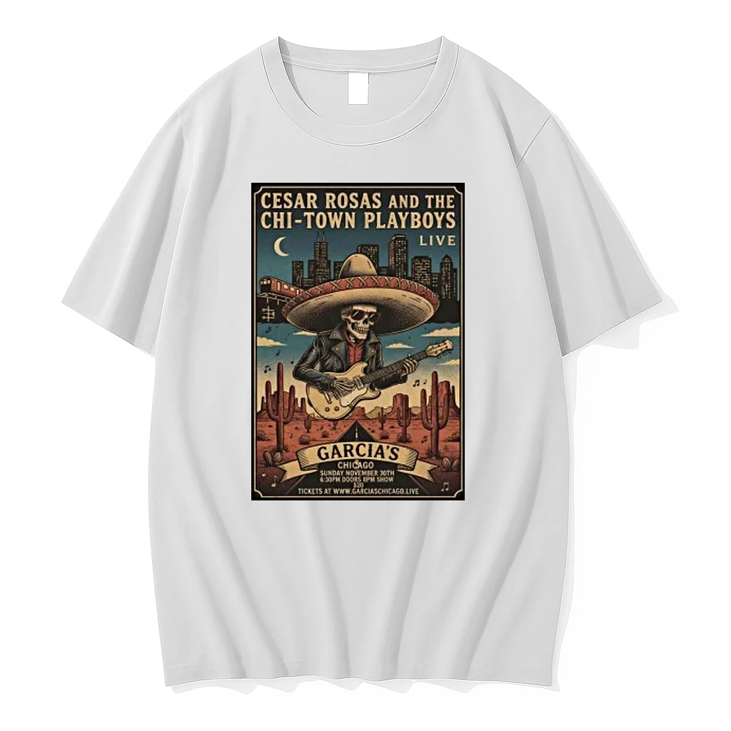 Skeleton Cesar Rosas Dec 20 2025 Garcias In Chicago Il Shirts