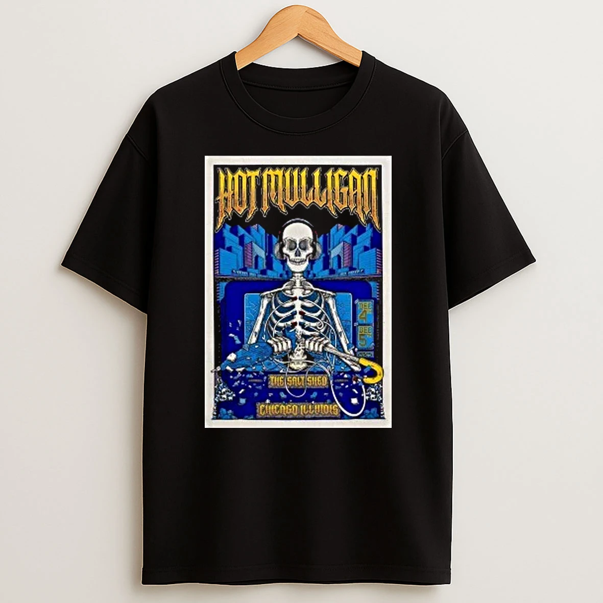 Skeleton Hot Mulligan At The Salt Shed In Chicago Il On Dec 4 5 2025 Shirts