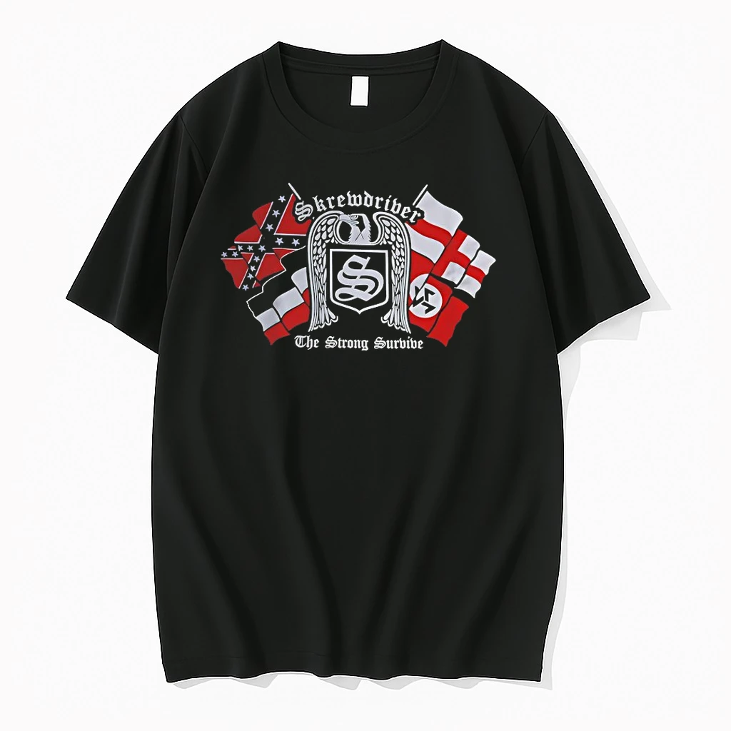 Skrewdriver The Strong Survive Shirts
