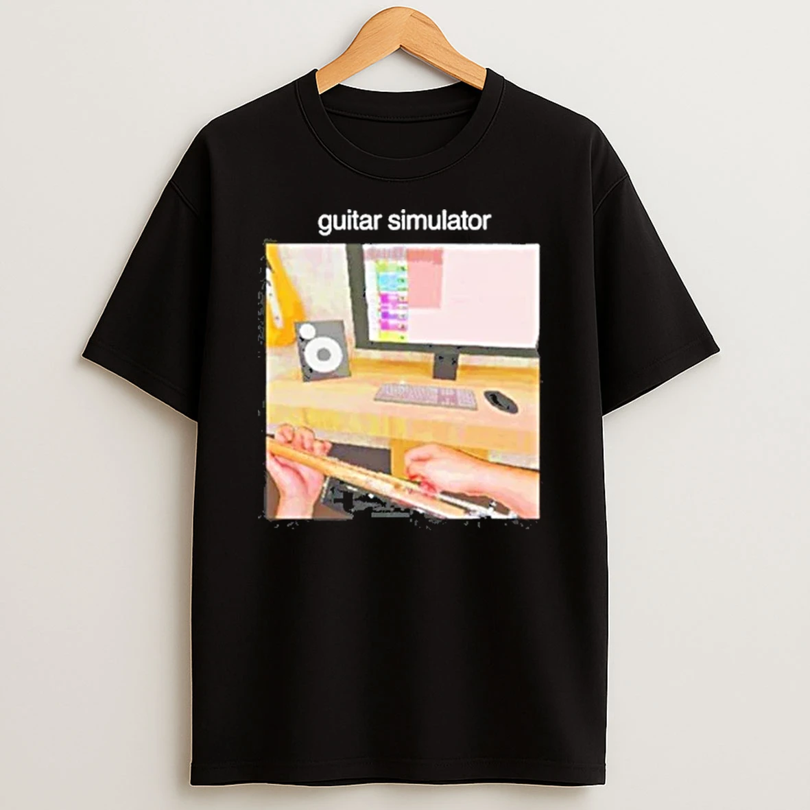 Skull Guitar Simulator Shirts
