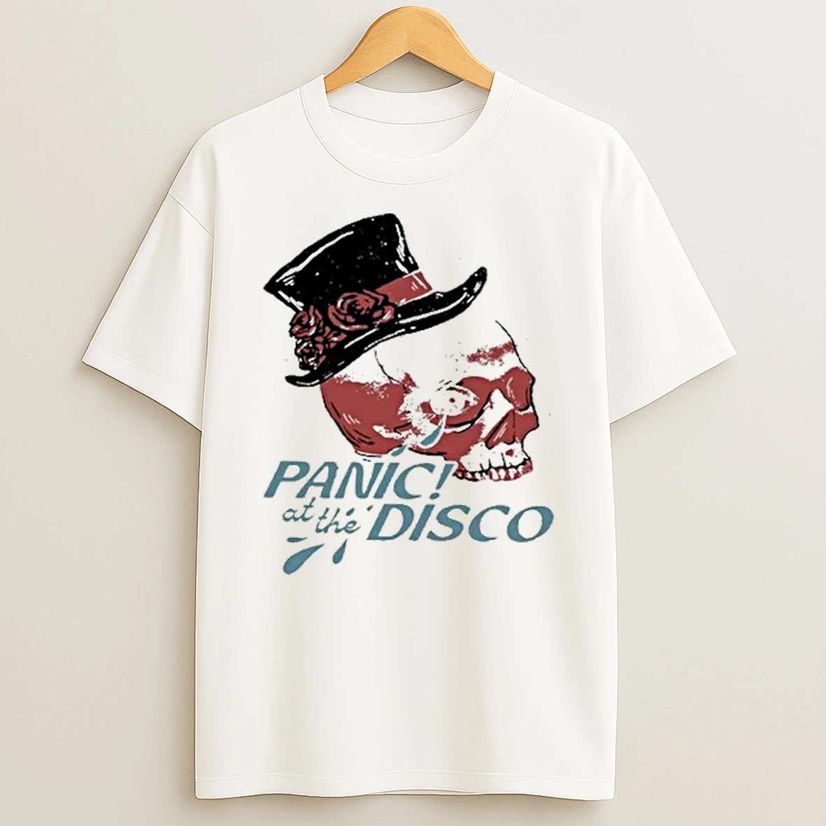Skull Panic At The Disco Red 2025 Shirts