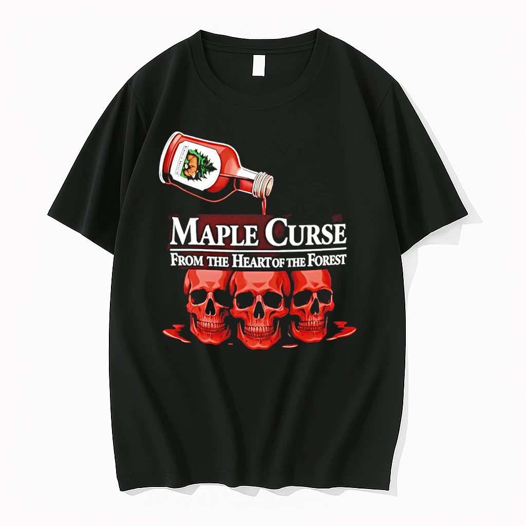Skulls Maple Curse From The Heart Of The Forest Graphic Shirts