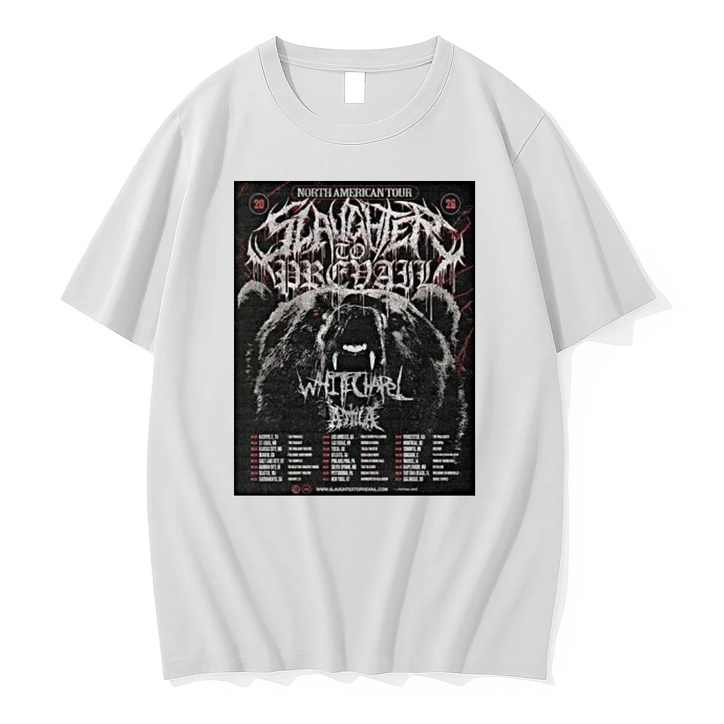 Slaughter To Prevail North America 2026 Tour Shirts
