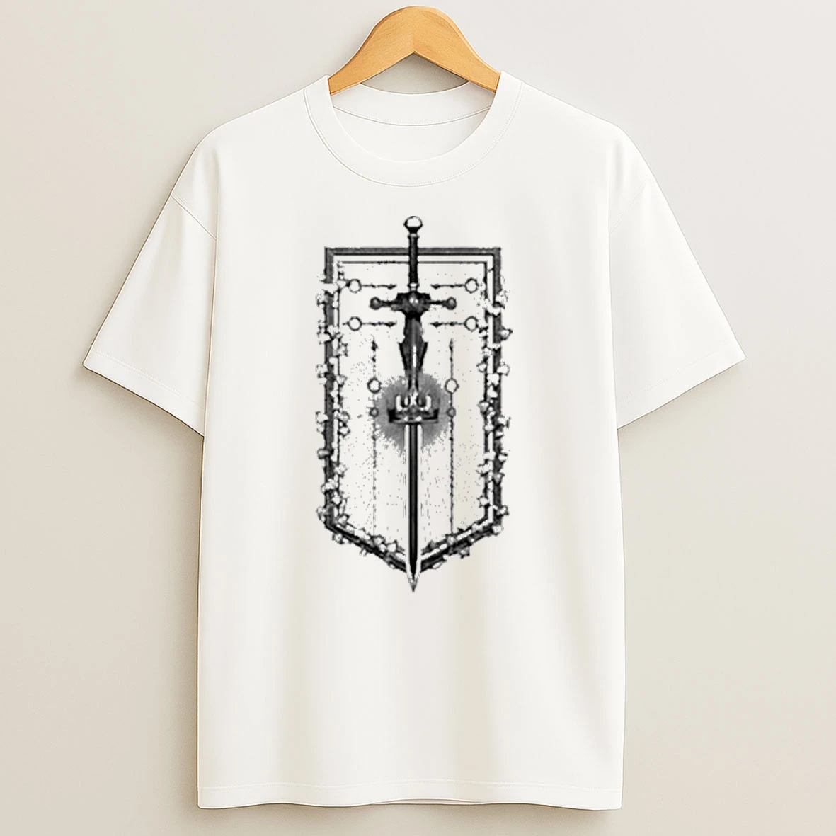 Sleep Token Damocles Sword Crest Shirts