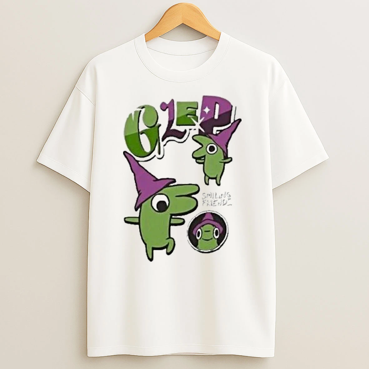 Smiling Friends Glep Shirts