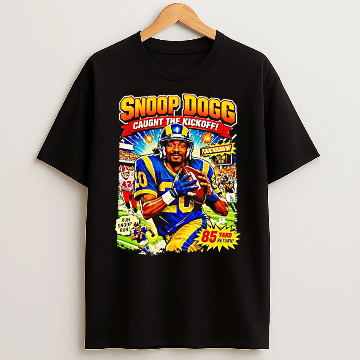 Snoop Dogg Caught The Kickoff Shirts