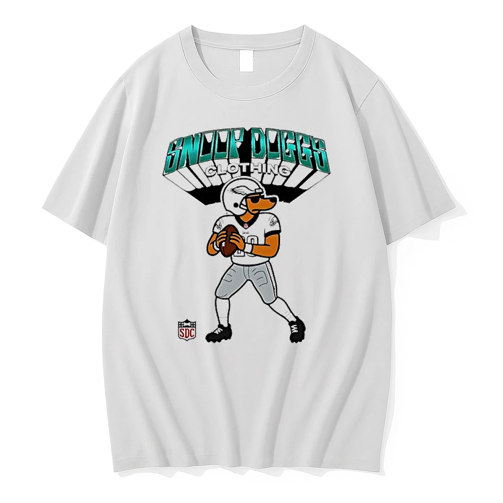 Snoop Doggs Clothing Philadelphia Eagles Uniform Graphic Shirts