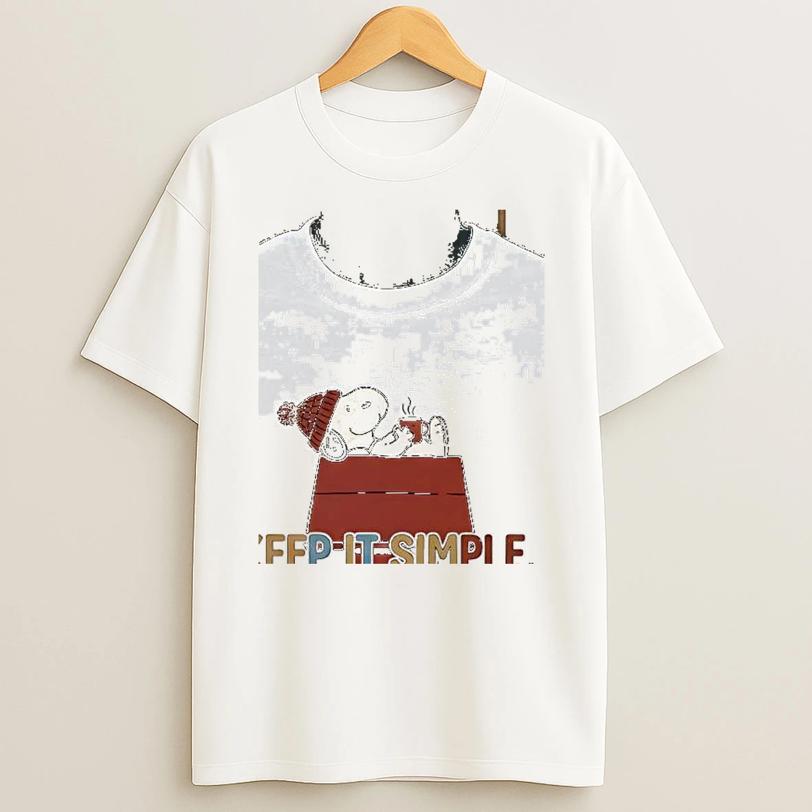 Snoopy Keep It Simple Stay Cozy And Smile Shirts