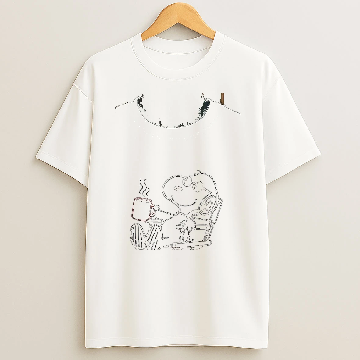 Snoopy Life Happens Coffee Helps Smile More Shirts