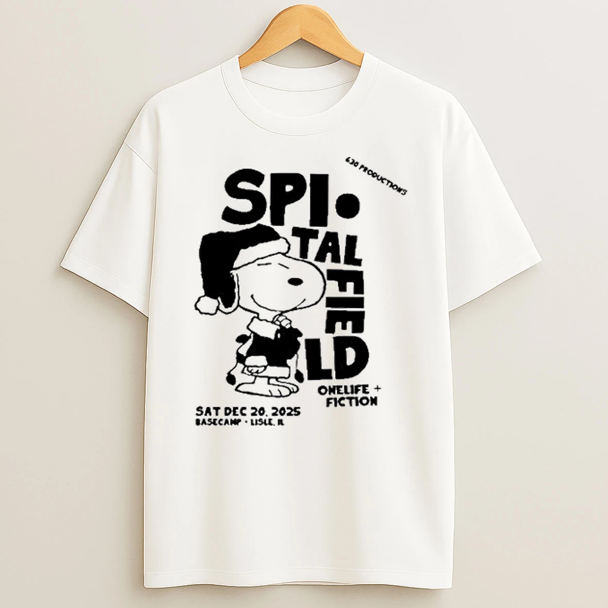 Snoopy Spitalfield Onelife Fiction Dec 20 2025 Lisle Shirts