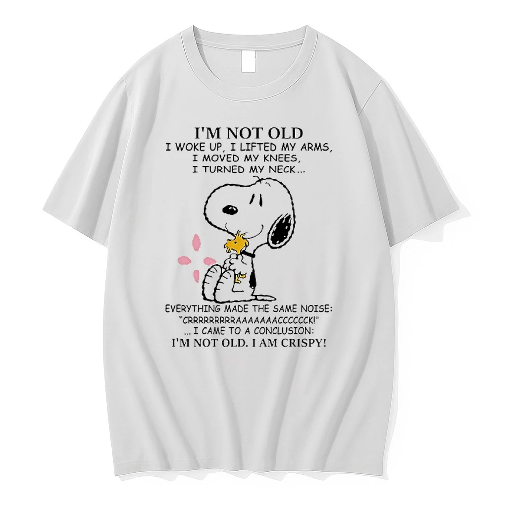 Snoopy Woodstock I Came To A Conclusion Im Not Old I Am Crispy Shirts