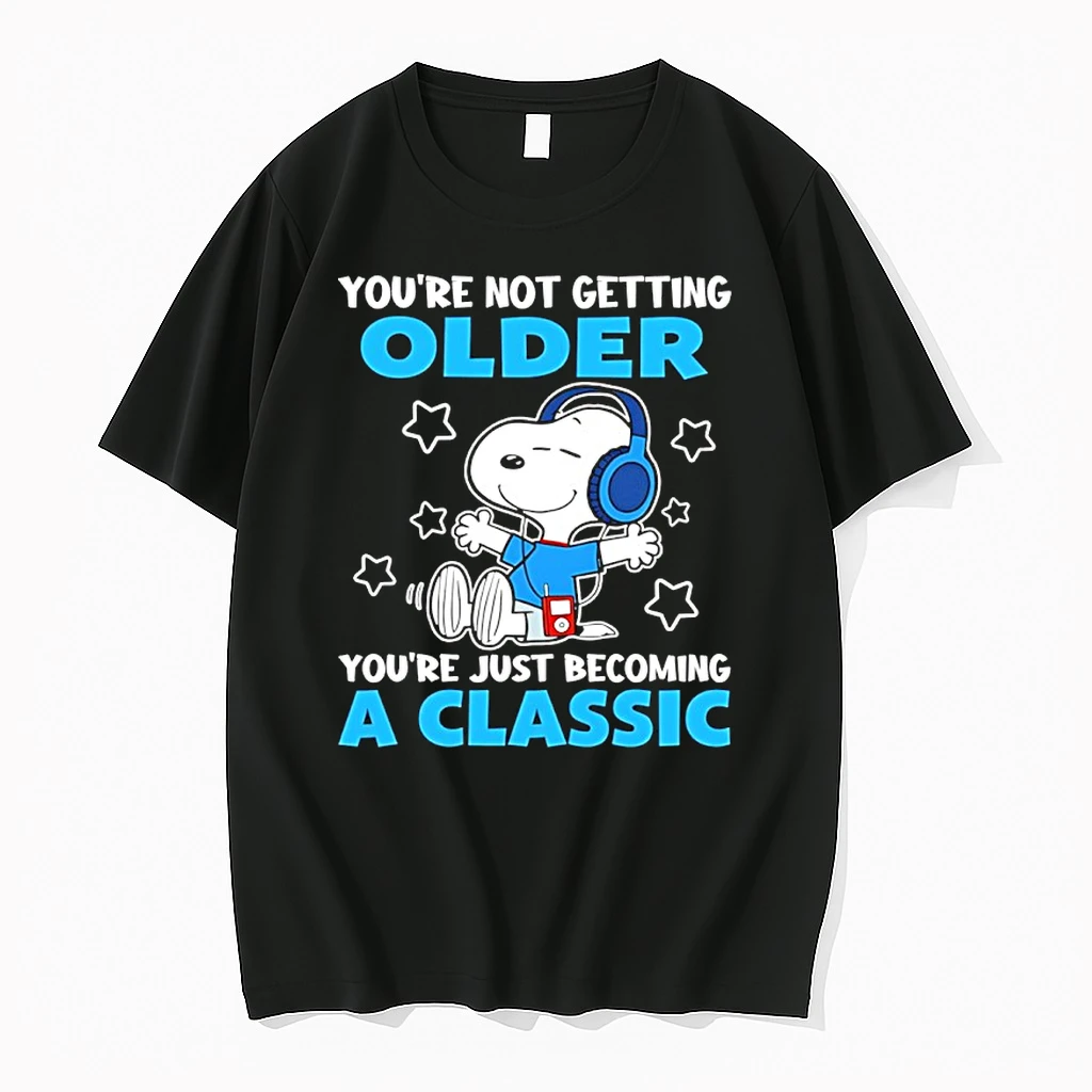 Snoopy Youre Not Getting Older Youre Just Becoming A Classic Shirts