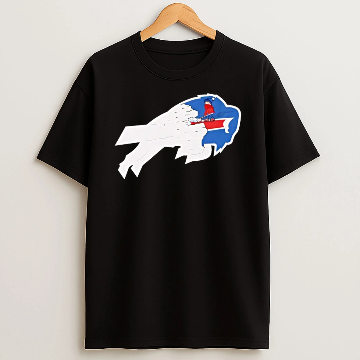 Snowstorm Buffalo Bills Logo Shirts