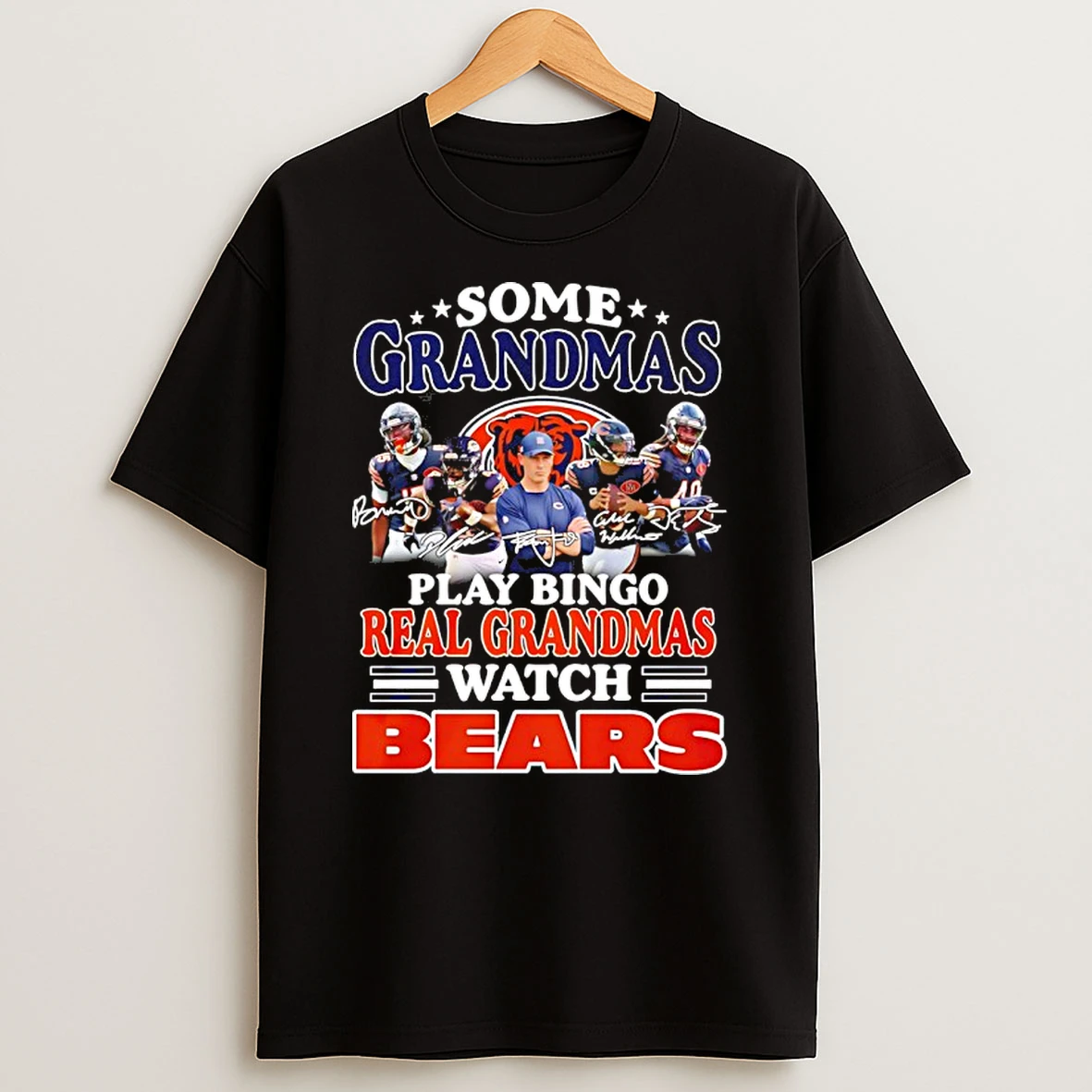 Some Grandmas Play Bingo Real Grandmas Chicago Bears Shirts