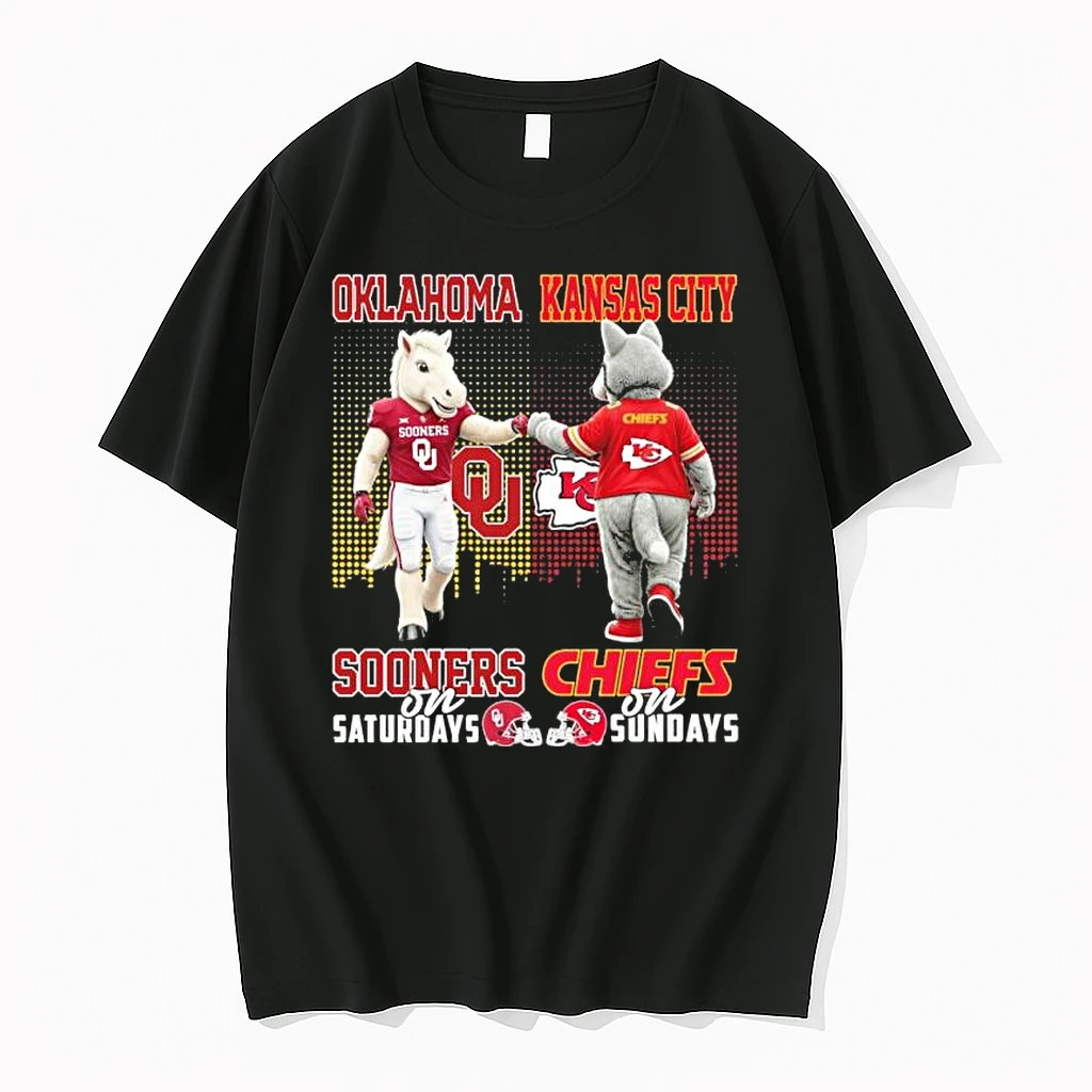Sooners Vs Chiefs Mascot On Saturdays And On Sundays Shirts