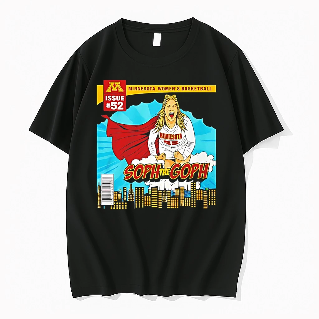 Sophie Hart Minnesota Golden Gophers Soph The Goph Superman Shirts