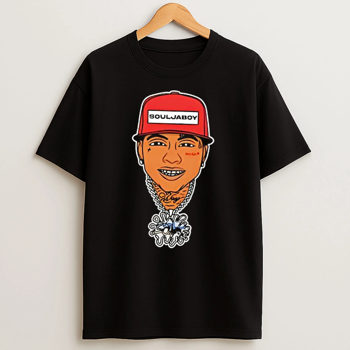 Soulja Boy Drip Co Big Head Cartoon Shirts