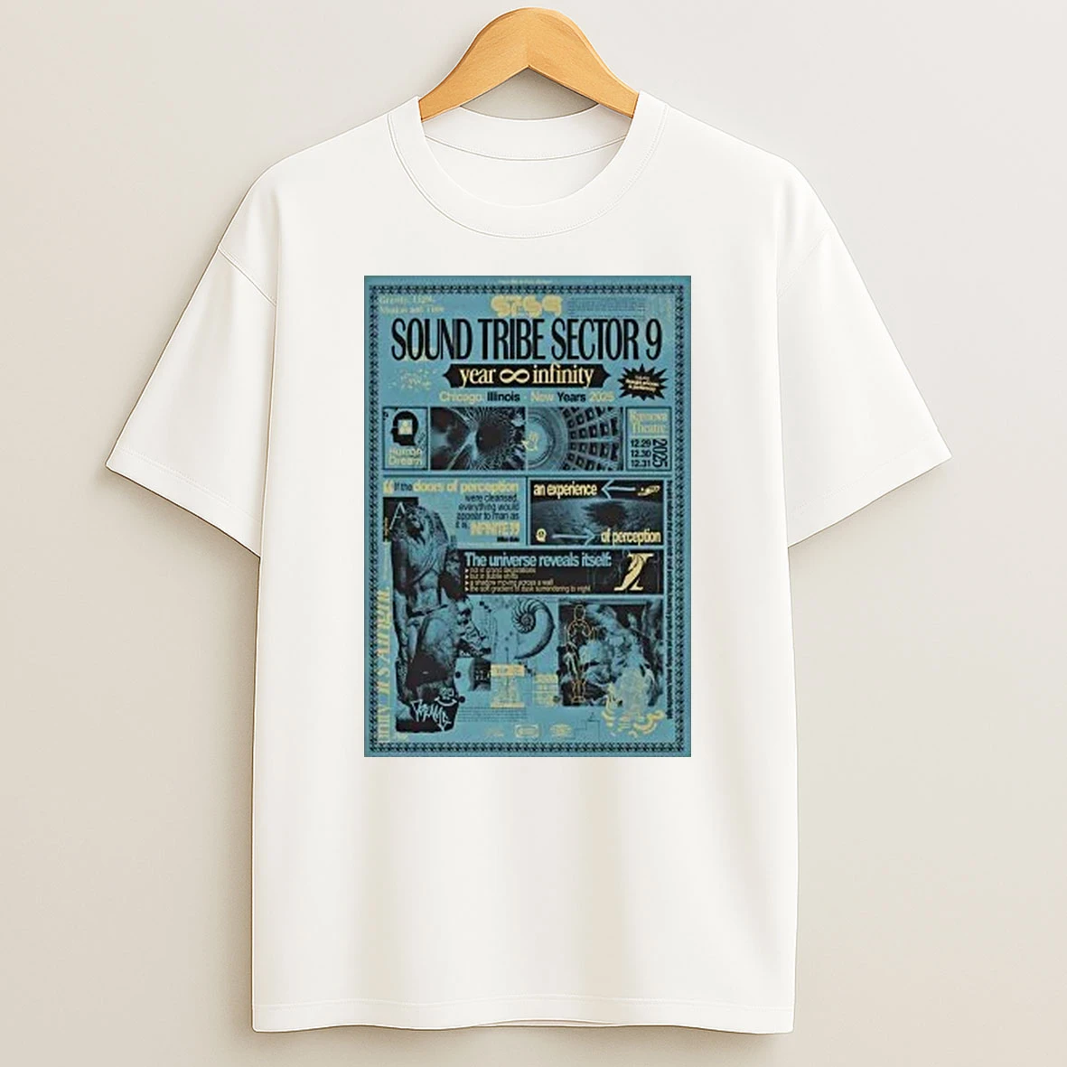 Sound Tribe Sector 9 12 29 12 31 2025 Chicago Il Shirts