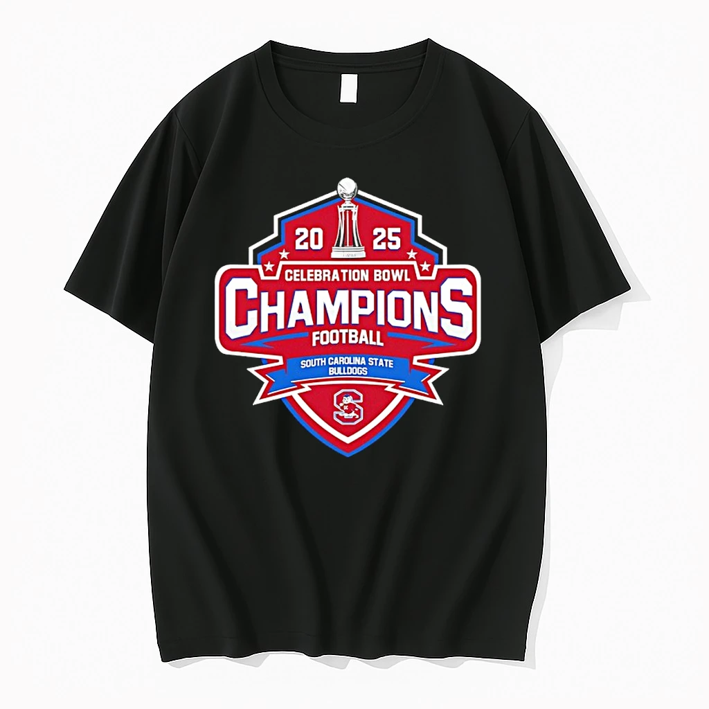 South Carolina State Bulldogs 2025 Celebration Bowl Champions Shirts