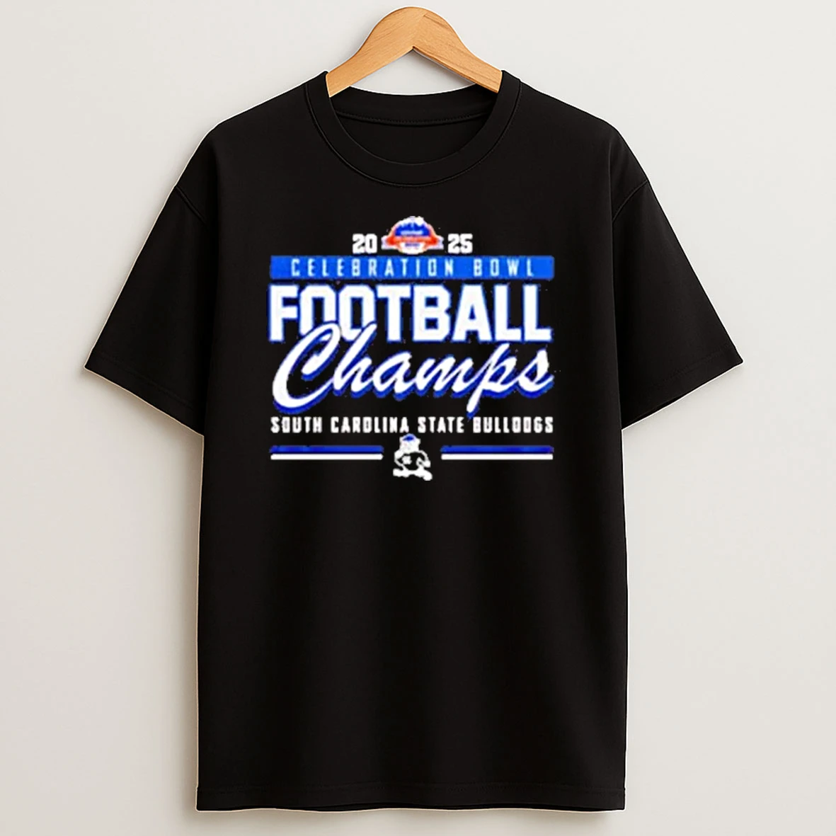 South Carolina State Bulldogs As The 2025 Celebration Bowl Football Champs Shirts