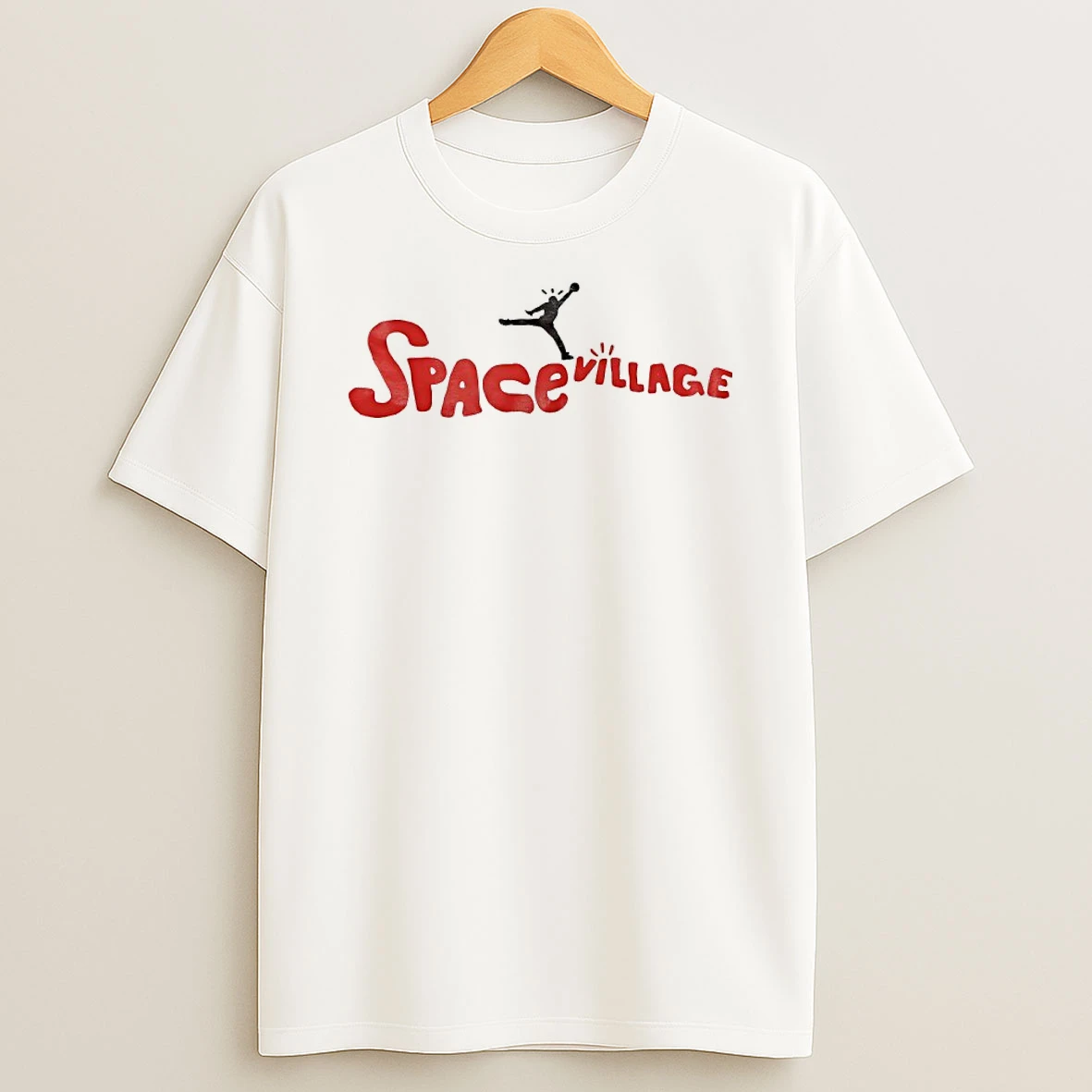 Space Village Air Jordan Parody Logo Shirts