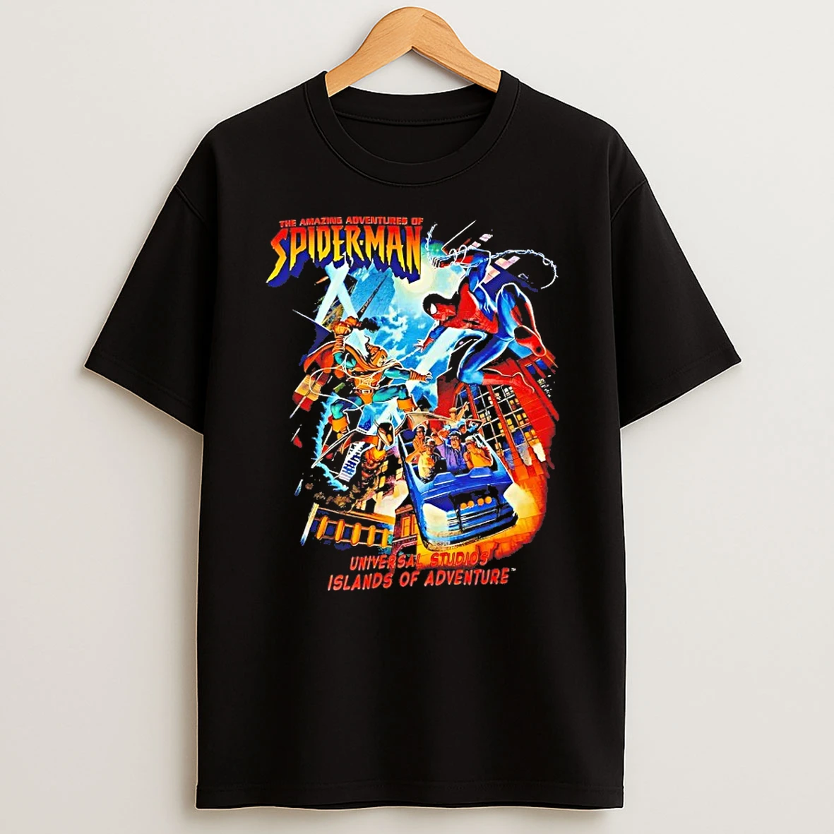 Spider Man Universal Studios Islands Of Adventure Shirts