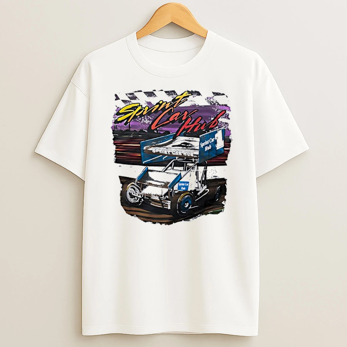 Sprint Car Hub Vintage Shirts