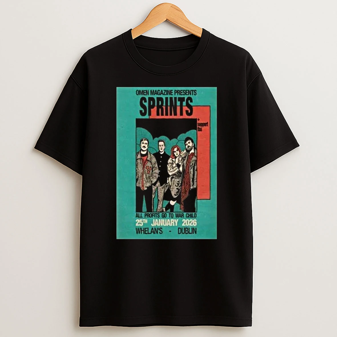 Sprints Jan 25 2026 In Dublin Ireland Shirts