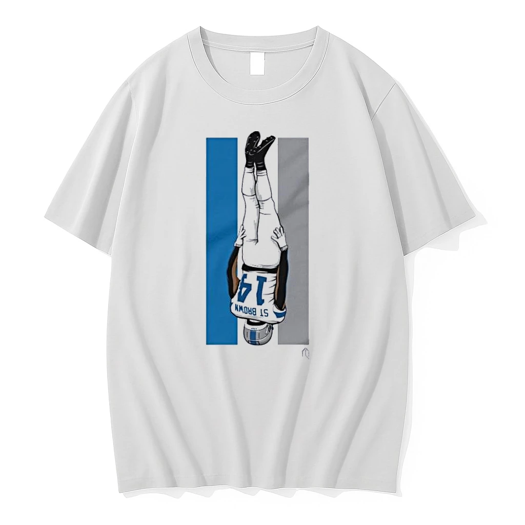 St Brown Celly Racing Stripe Shirts