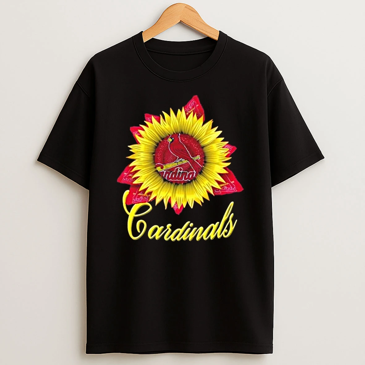 St Louis Cardinals Baseball X Sunflower Graphic Shirts