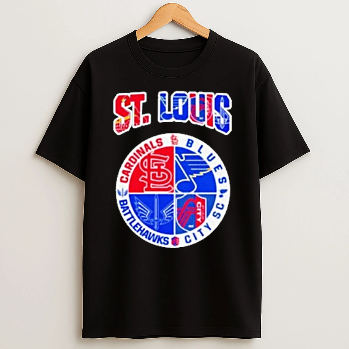 St Louis In Top St Louis Cardinals St Louis Blues St Louis Battlehawks St Louis City Sc Shirts
