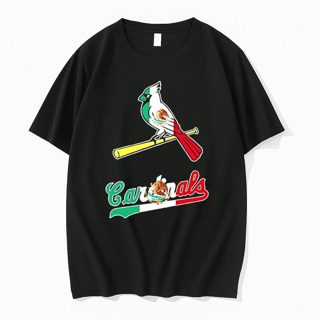 St Louis Cardinals Baseball X Mexican Flag Shirts