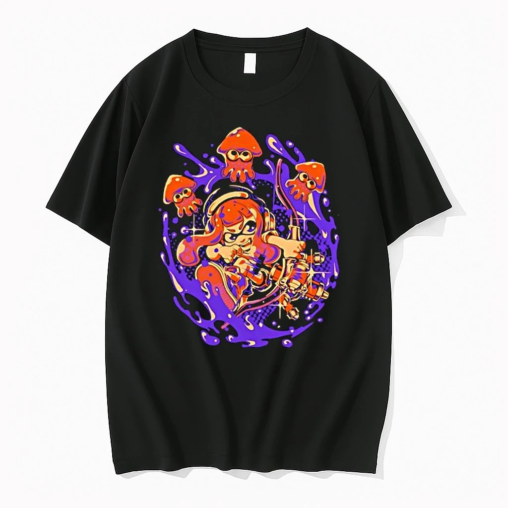 Start Painting Inspired By Splatoon Shirts