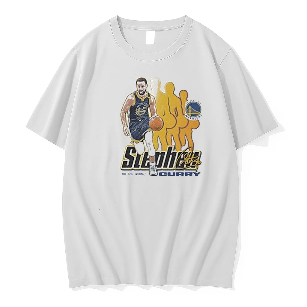 Steph Curry Golden State Warriors Nba Retro Signature Shirts