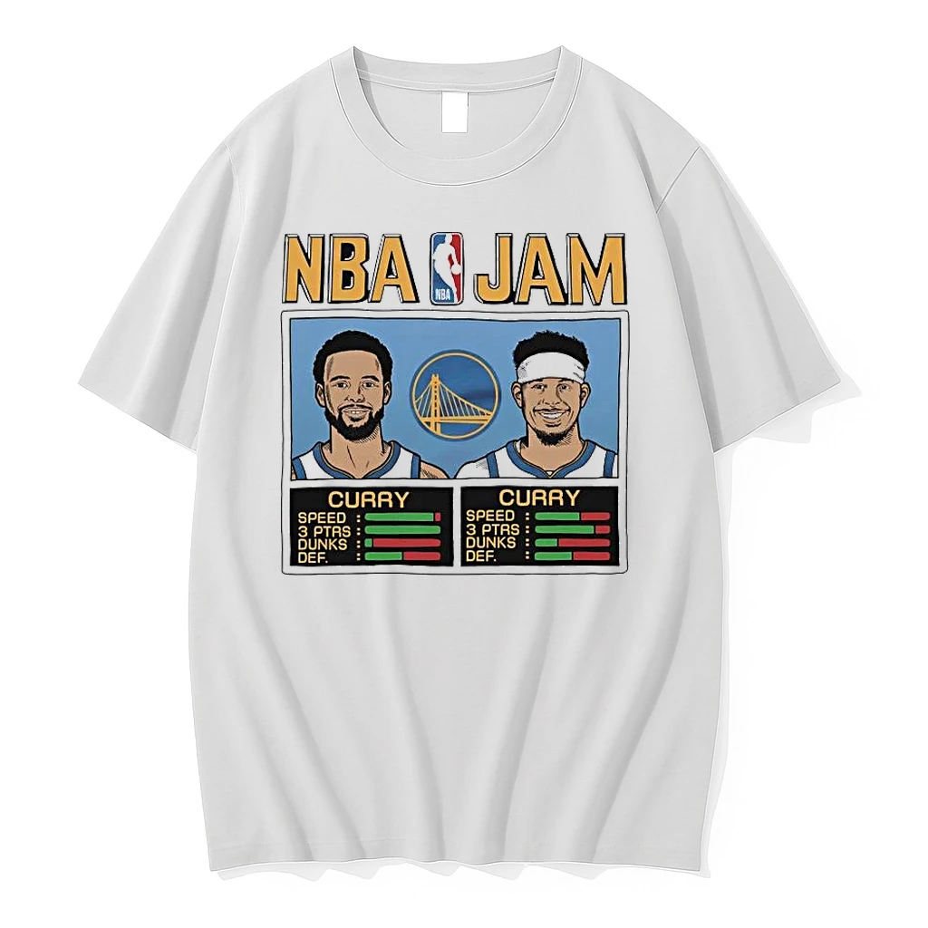 Stephen Curry And Seth Curry Nba Jam Golden State Warriors Shirts