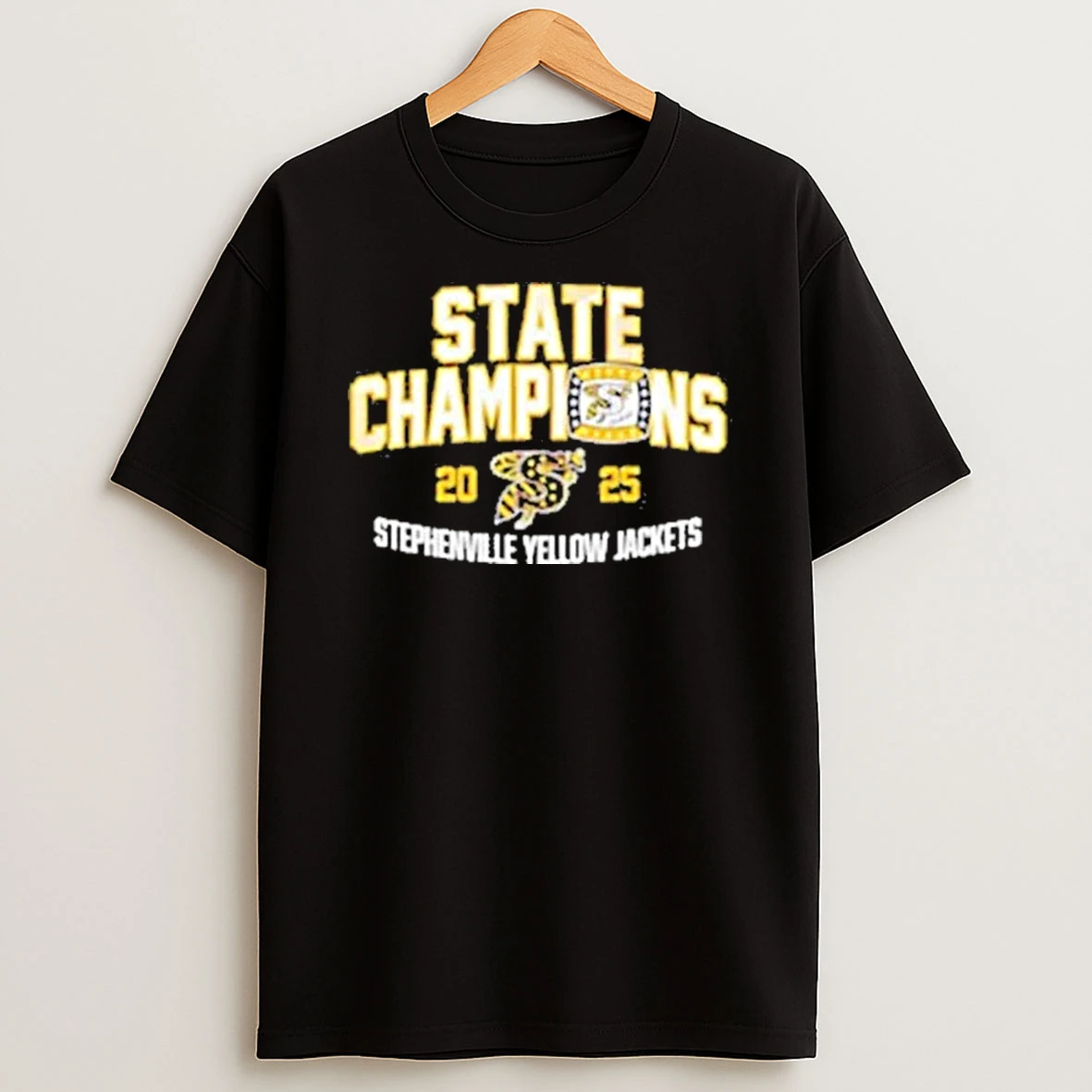 Stephenville Yellowjackets 2025 State Champions Shirts