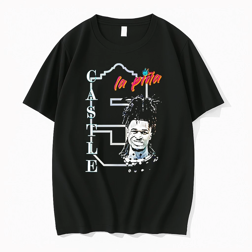 Stephon Castle La Pina San Antonio Spurs Basketball Vintage Shirts