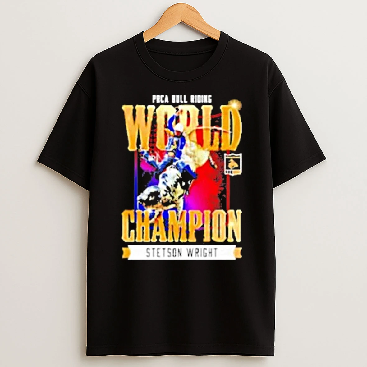 Stetson Wright Nfr 2025 Prca Bull Riding World Champion Shirts