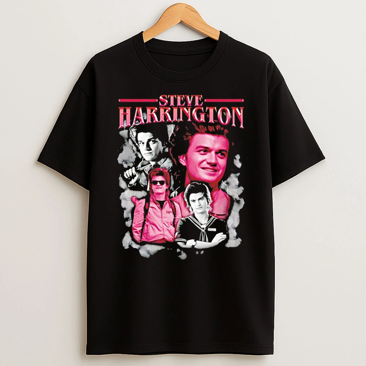 Steve Harrington Stranger Things 5 Retro Shirts